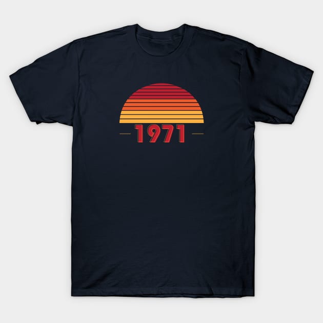 1971 T-Shirt by Mint Tees